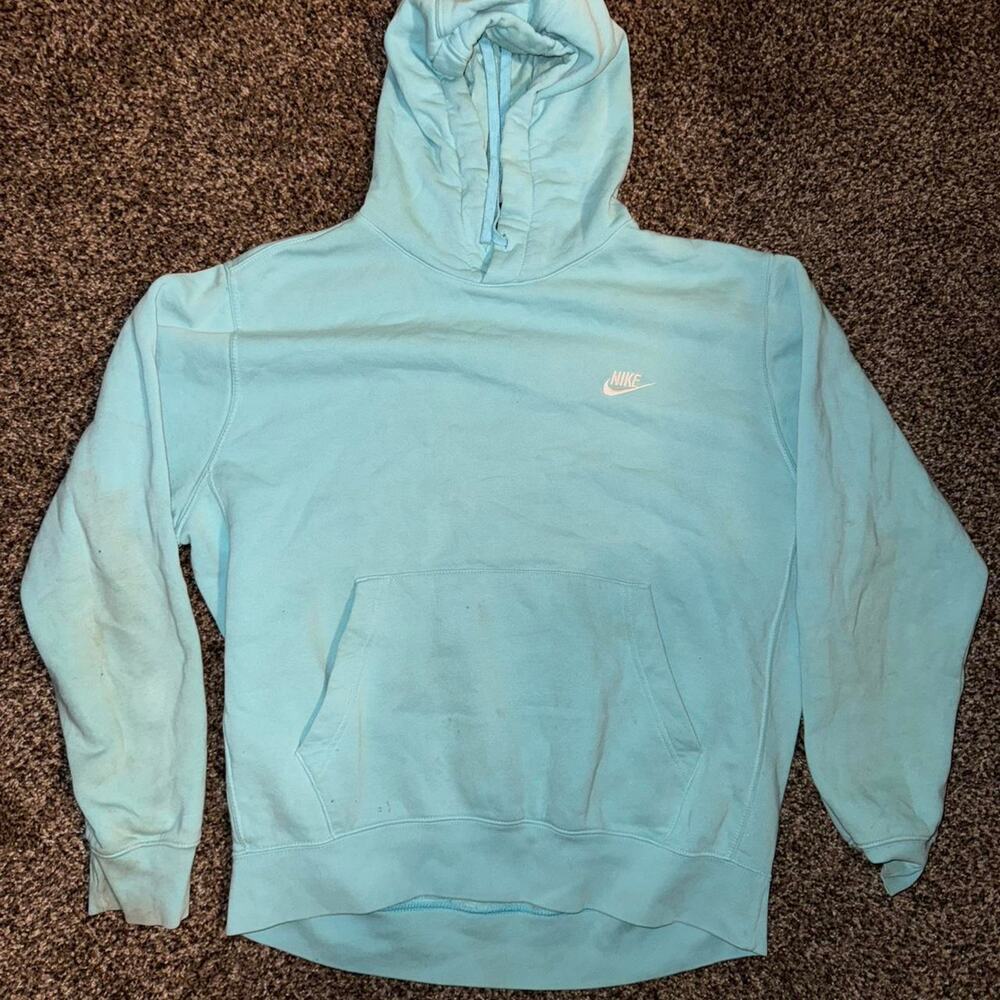 Nike Sky Blue Pullover Hoodie
